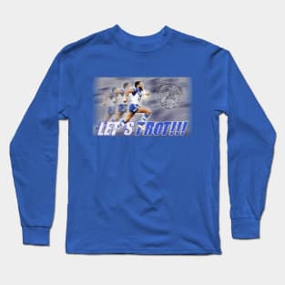 Canterbury Bulldogs - Josh Addo-Carr - The Foxx - LET'S TROT! Long Sleeve T-Shirt